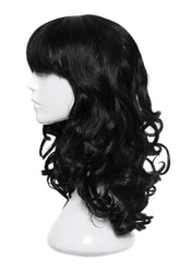 Peruca Naturala Leila Negru Intens